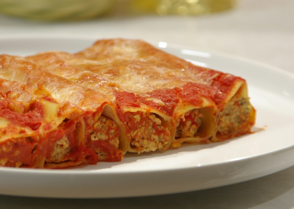 Cannelloni su vistiena Cannelloni su vistiena