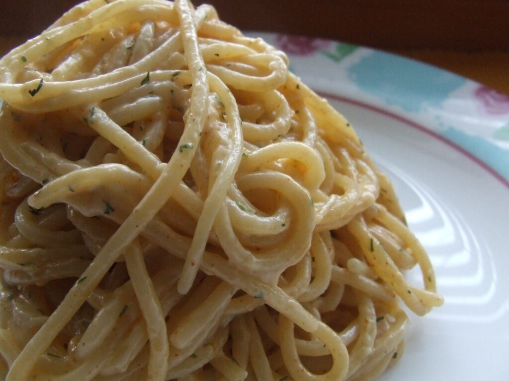 Makaronai su parmezanu