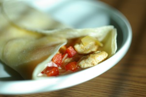 Tortiljos su vistiena Tortiljos su vistiena