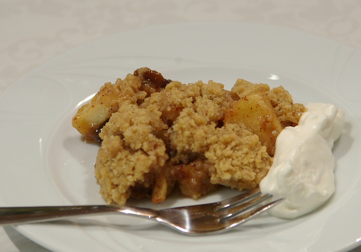 Obuolinis crumble